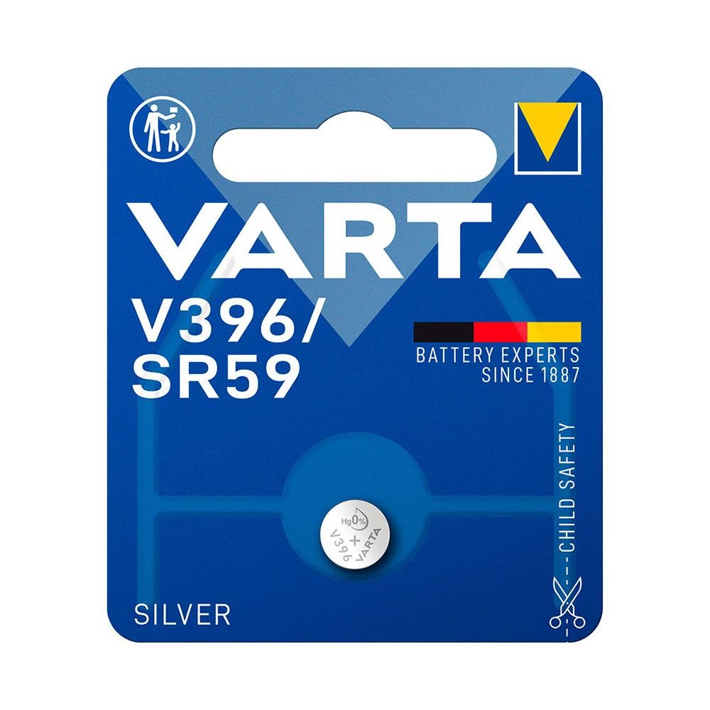 PILHA SILVER SILVER SR59 - V396 1,55 V Ø7,9 x 2,60 mm BLISTER