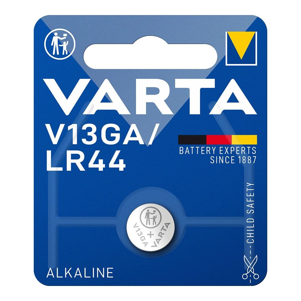 PILHA ALCALINA MICRO LR44 - V13GA 1,5 V Ø11,6 x 5,4 mm BLISTER