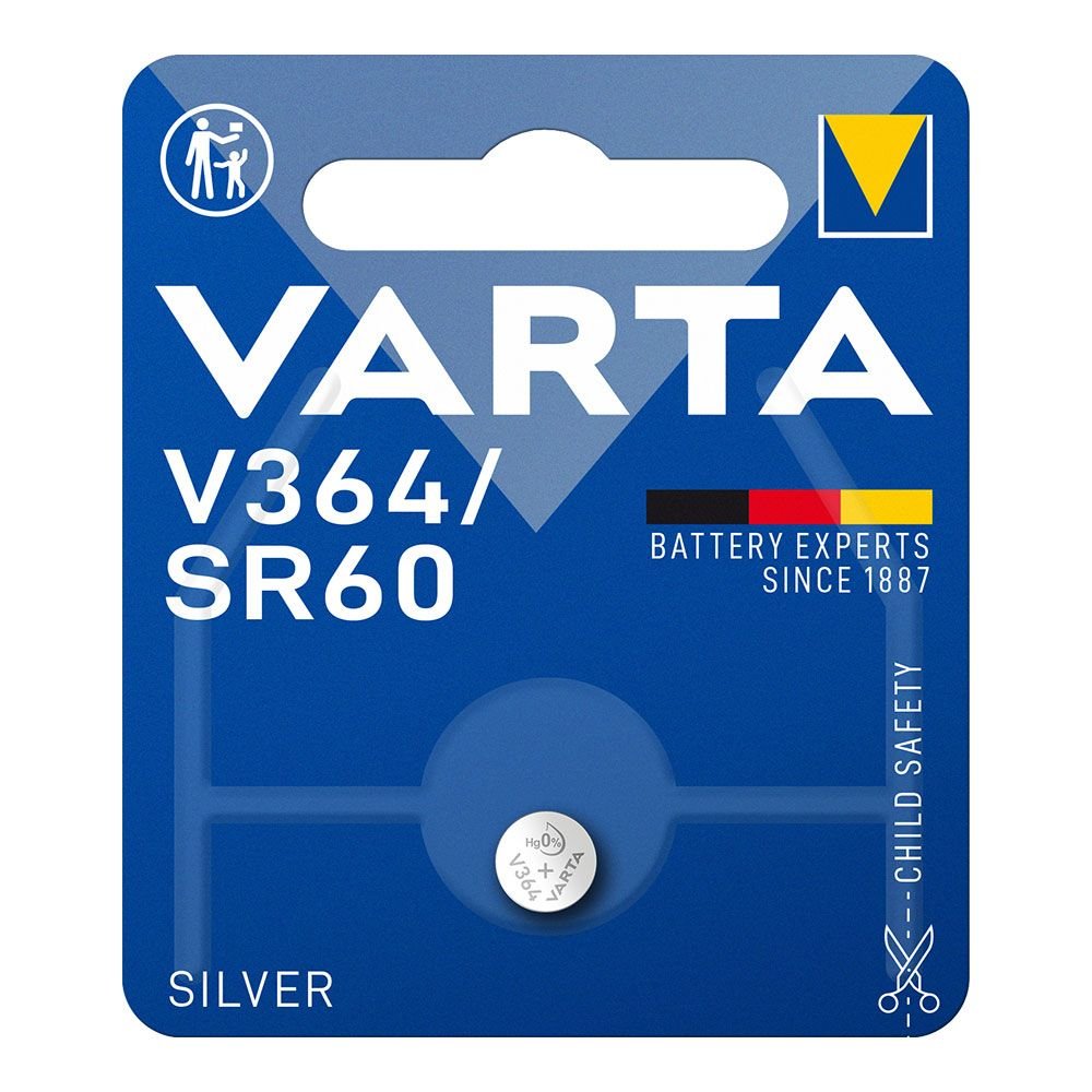 PILHA SILVER SILVER SR60 - V364 1,55 V Ø6,8 x 2,15 mm BLISTER