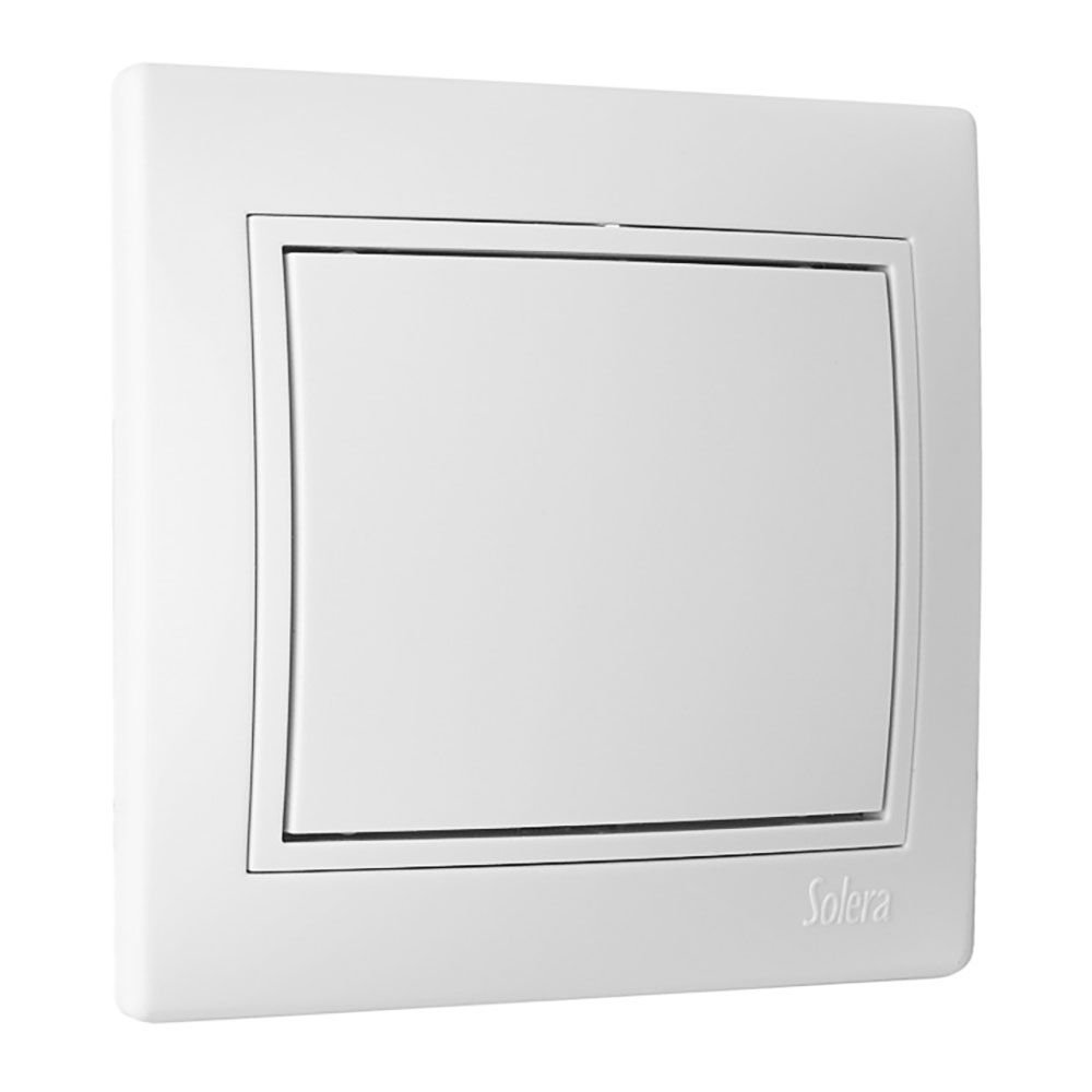 TAMPA CEGA DE EMBUTIR BRANCO SÉRIE EUROPA SOLERA ERP75U