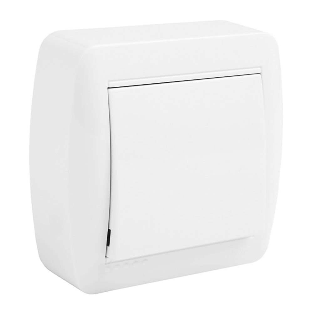 INTERRUPTOR BIPOLAR 74x72x28mm SUPERFICIE MURAL SOLERA MUR22U