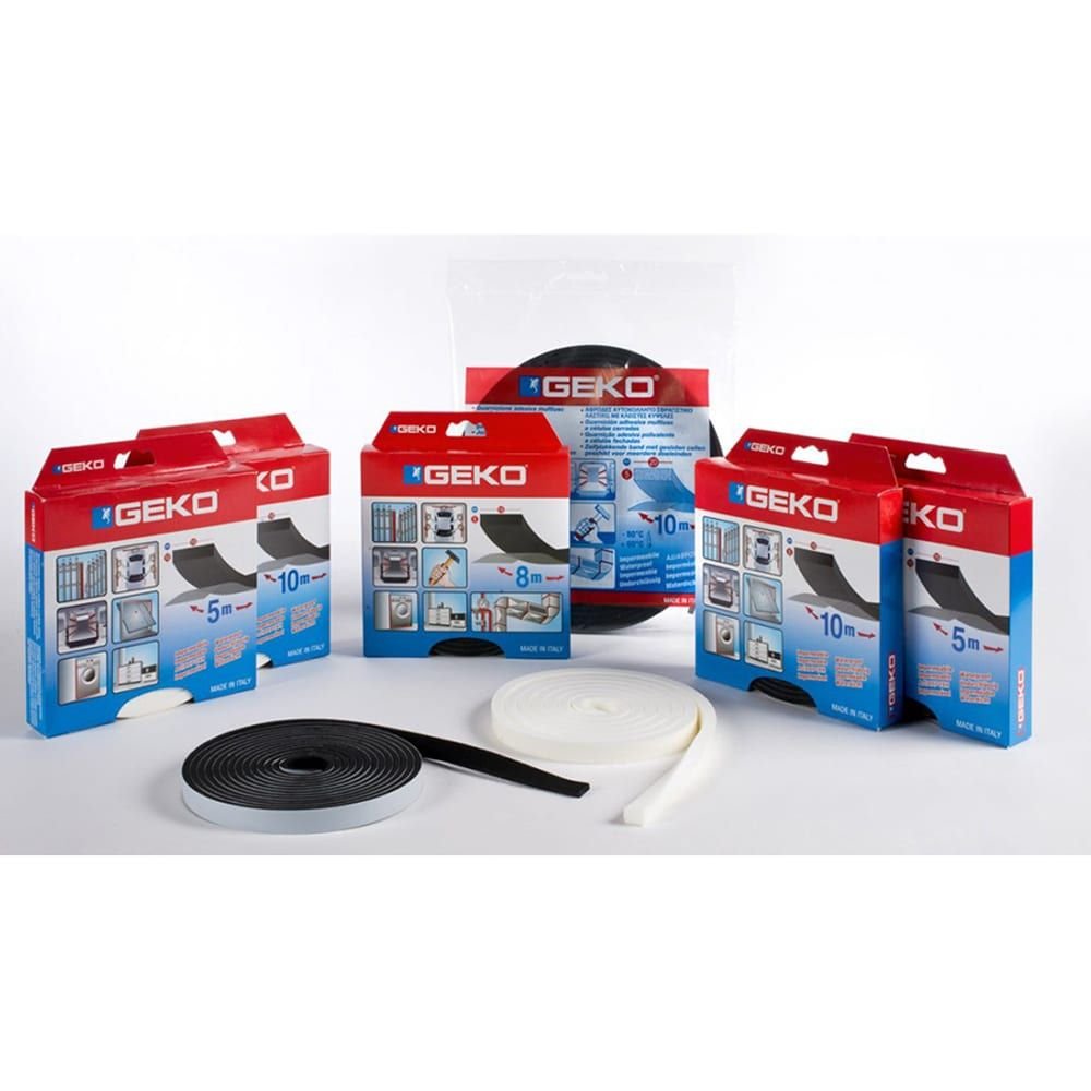JUNTA ADESIVA ISOLANTE E IMPERMEAVEL PRETO 15 mm x 5 x 10 m (2 x 5 m)