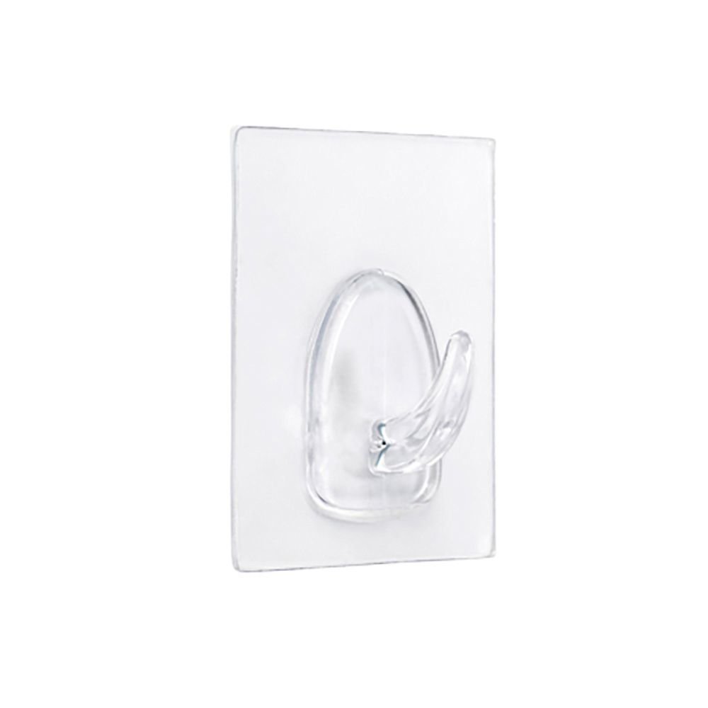 CABIDE ADERENTE REUTILIZAVEL 60x47mm TRANSPARENTE 1290-0-000 (BLISTER) INOFIX