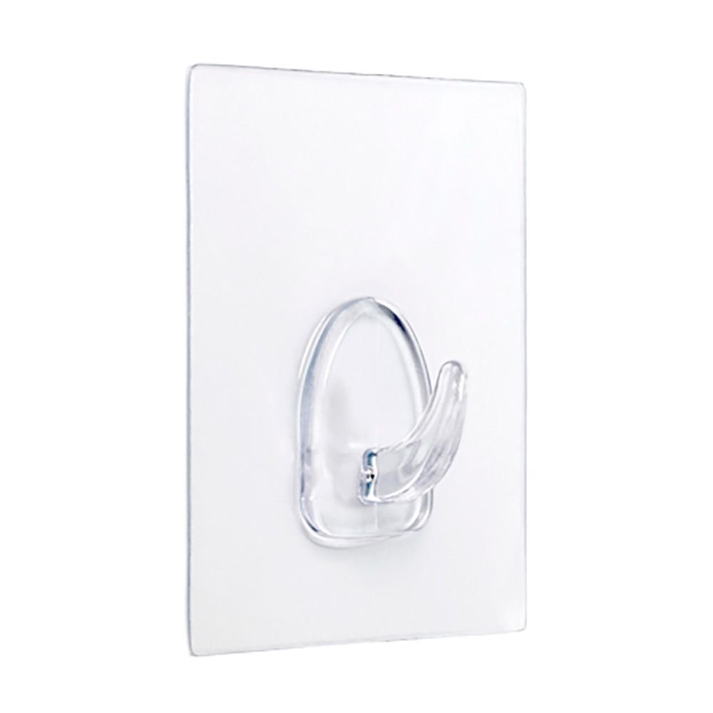 CABIDE ADERENTE REUTILIZAVEL 80x62mm TRANSPARENTE 1291-0-000 (BLISTER) INOFIX