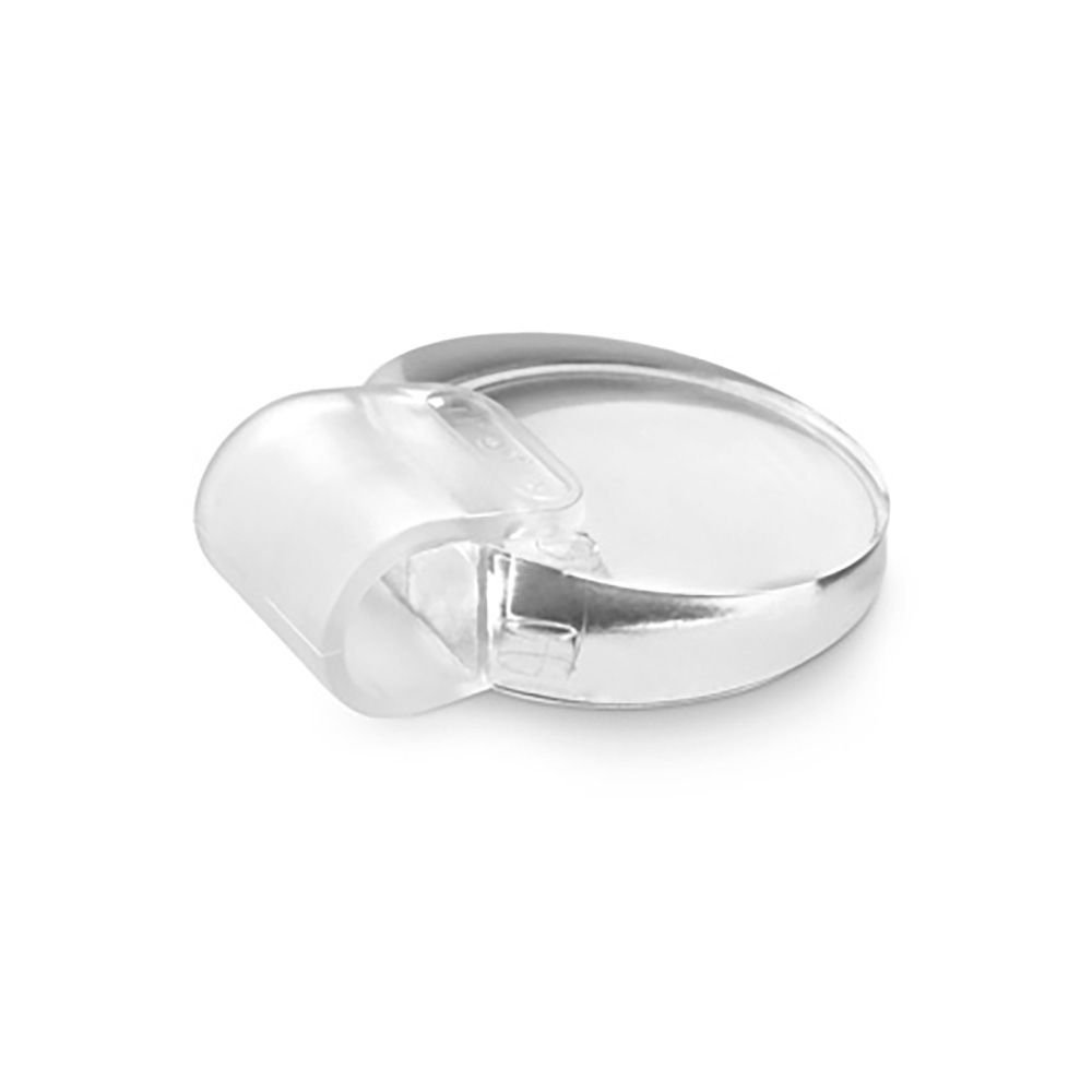 BATENTE ADESIVO TRANSPARENTE SILENCIOSO (BLISTER) INOFIX