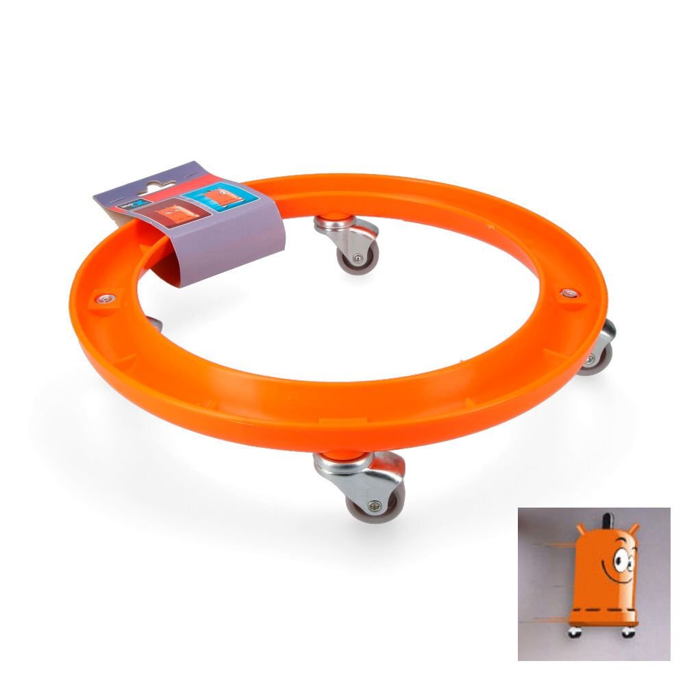 BASE COM RODAS PARA GARRAFA DE GÁS BUTANO DIAMETRO Ø310x68mm INOFIX