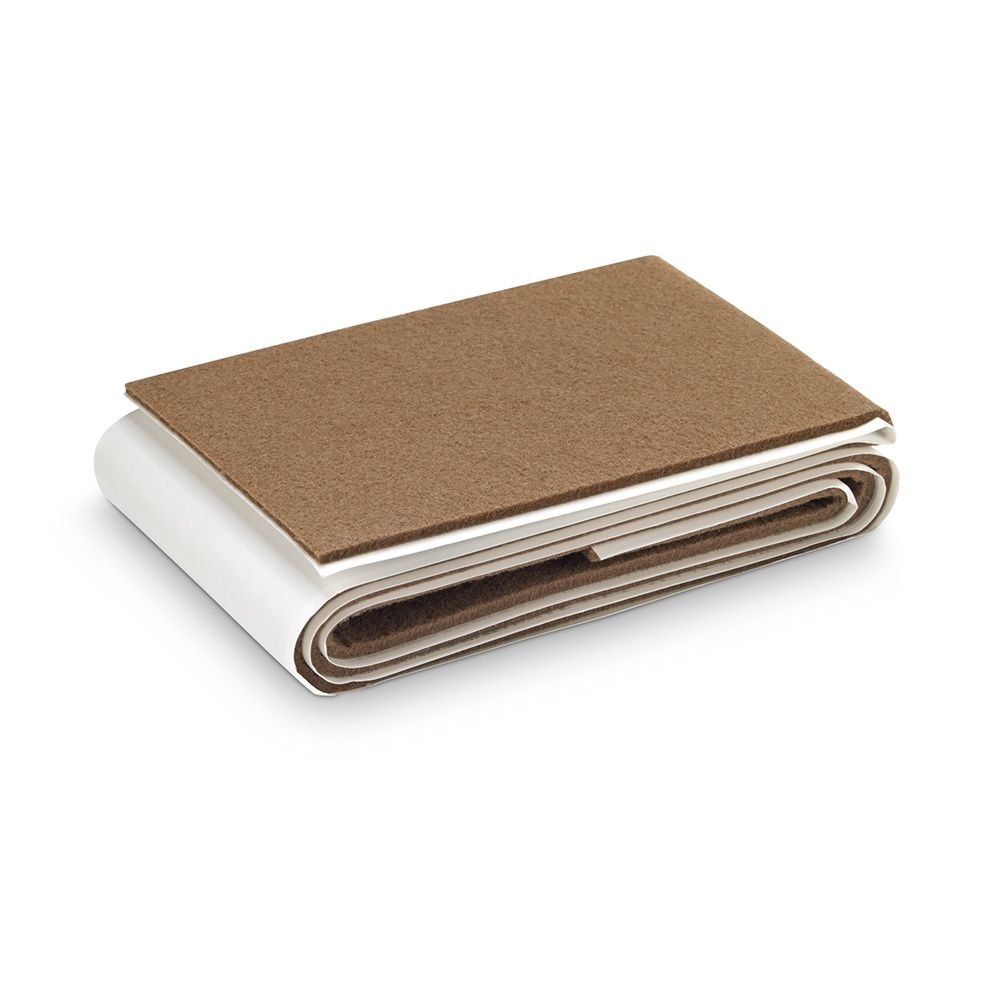PACK 1 FELTRO ADESIVO SINTETICO CASTANHO 1000x85mm PLASFIX INOFIX