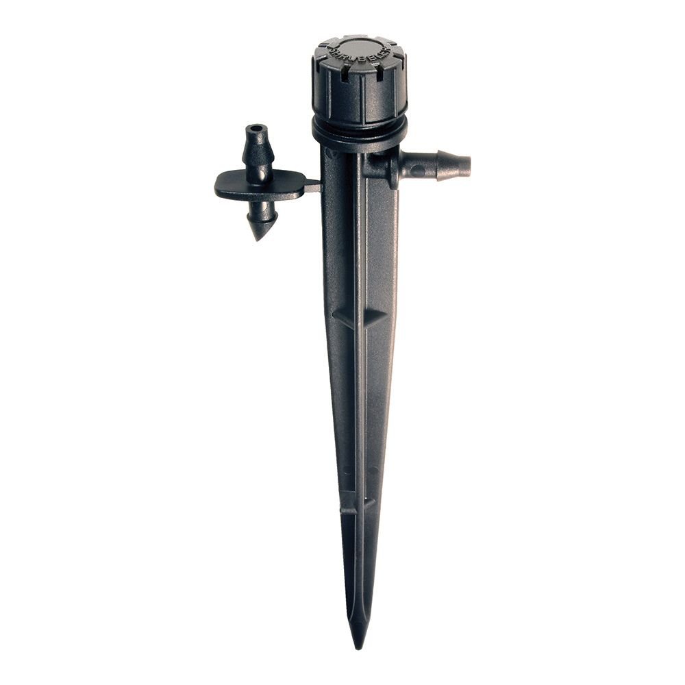 GOTEJADORES AJUSTÁVEIS COM ESTACA, 0-70 l/h, 10 uds