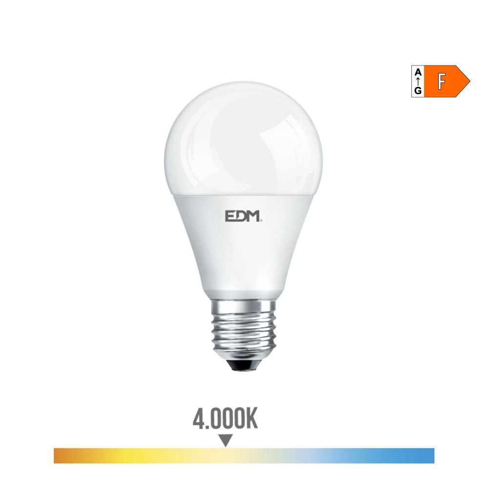 LÂMPADA STANDARD LED E27 20W 2100lm 4000K LUZ DO DIA Ø6,5x12,4cm